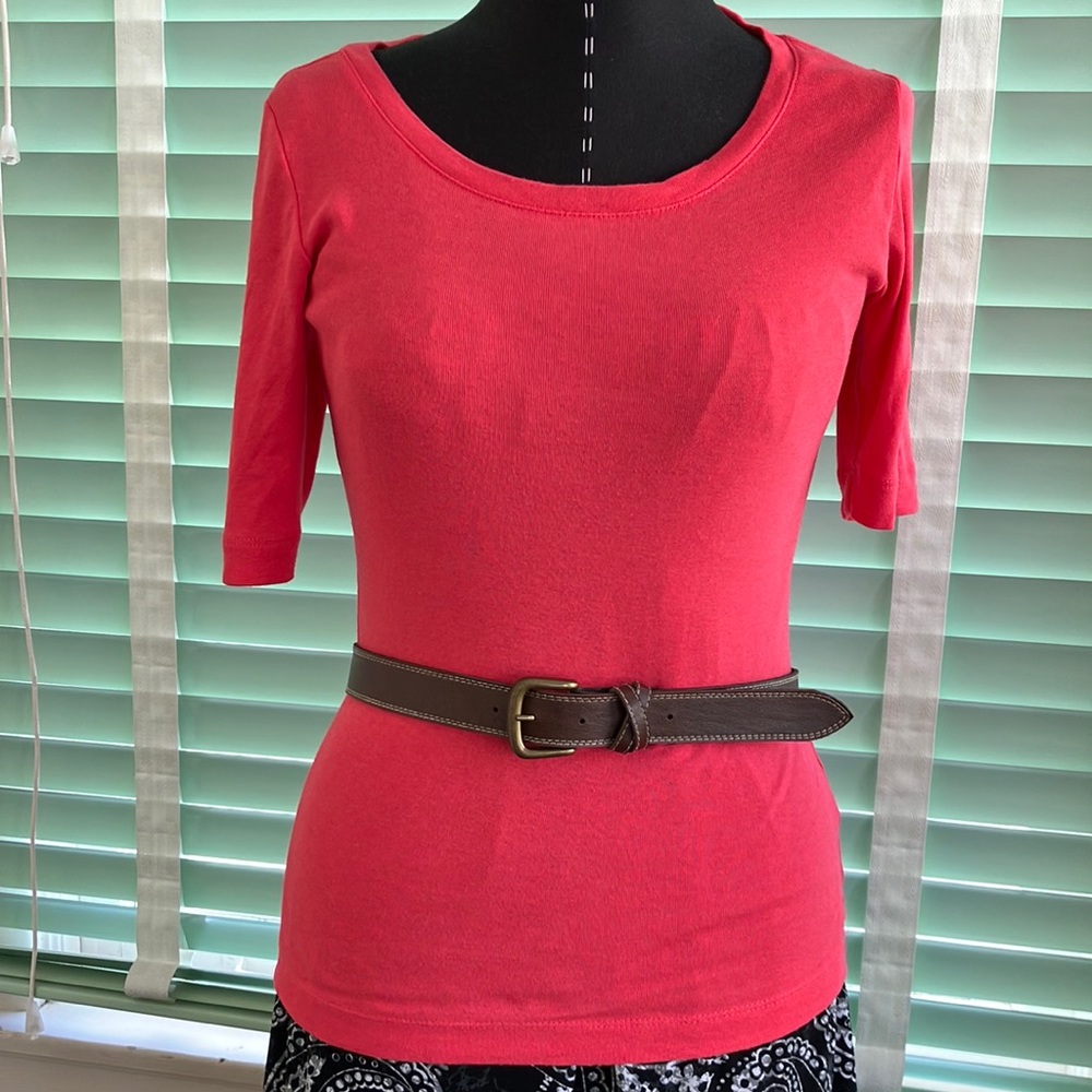 Brown Leather Belt